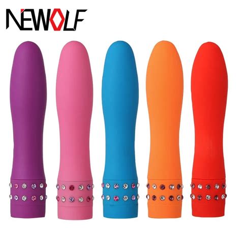 100 Waterproof Multi Speed Vibrating Diamond Vibrators Sex Bullet