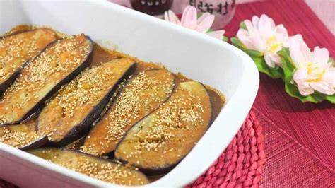 Berenjenas Con Salsa De Miso Receta F Cil