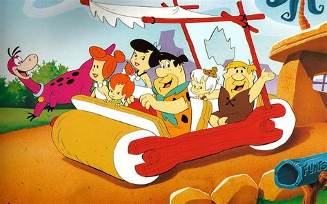 HD wallpaper: cartoon, comics, f png, flintstones, poster | Wallpaper Flare