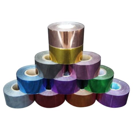 Cm X M Colors Hot Stamping Foil Heat Transfer Laminating Napkin Anodized Gilded Paper For