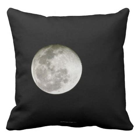 Full Moon Throw Pillow | Zazzle | Moon throw pillows, Designer throw ...