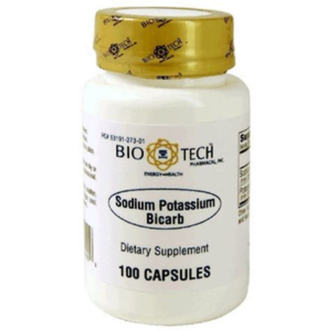 Sodiumpotassium Bicarb 100c By Bio Tech