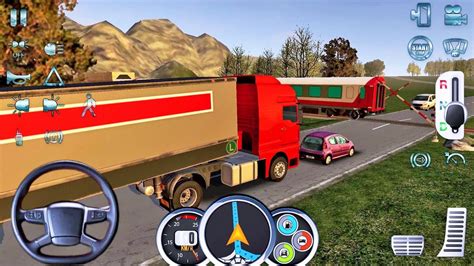 Euro Truck Driver New Truck Game Android Gameplay Youtube