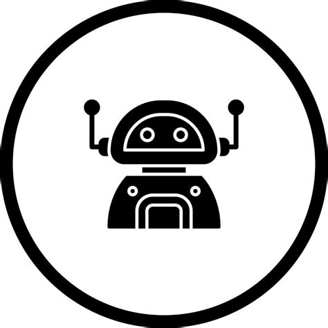 Robot Vector Icon 20679844 Vector Art At Vecteezy