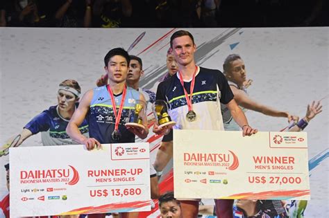 World number one Axelsen wins Indonesia Masters title - Sports - The ...