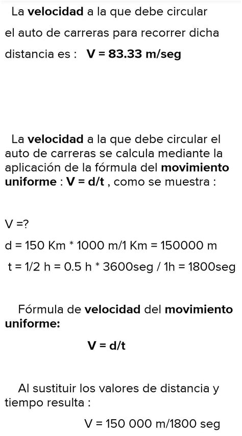 Que Velocidad Debe Circular Un Auto Para Recorer 150 Kilometros En 3