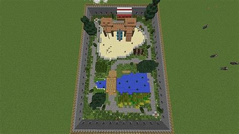 1vs1 Playground Map Minecraft Map