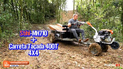 Motocultivador Stihl Stihl Mh Carreta Tra Ada T Stihlusa