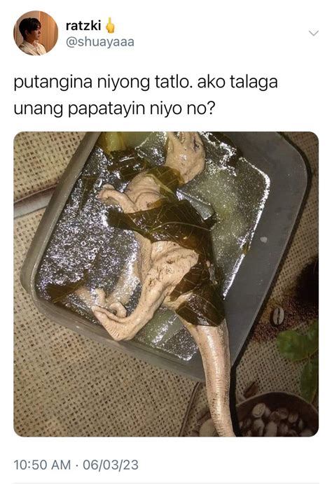 On Twitter RT Noturbooster TANGINA SAKIT NA NGA NG PUSON KO TAPOS