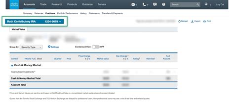 how to get my schwab account number