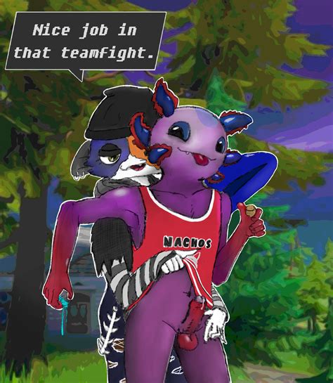 Rule 34 Ambiguous Gender Amphibian Anonymous Artist Anthro Axo Fortnite Axolotl Bodily