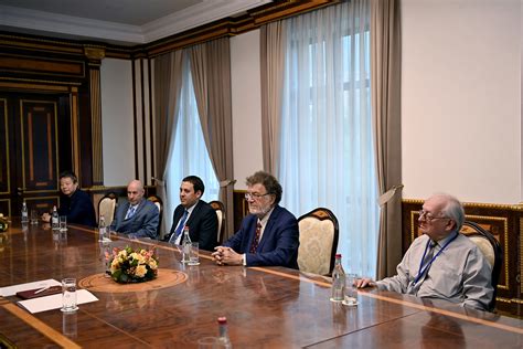 President Vahagn Khachaturyan Receives The Participants Of The Th