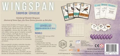 Wingspan European Expansion Board Game - Asmodee Nordics