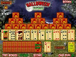 Halloween Tripeaks Game MyGames Play Fun Free My Games