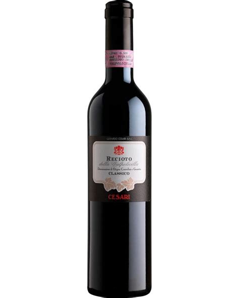 Recioto Della Valpolicella Docg Classico 2017 Cesari Cl 50