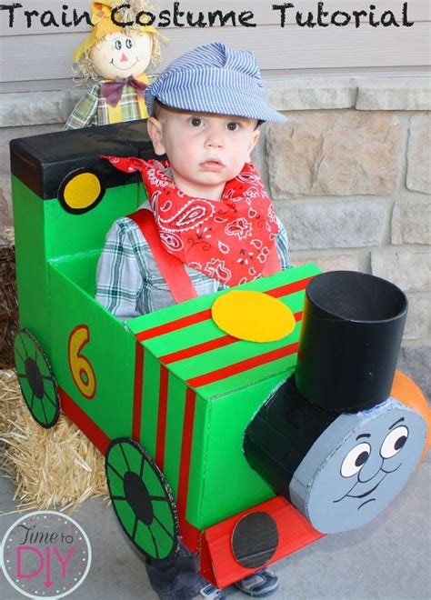 Train (Percy) Halloween Costume - Pretty Healthy House