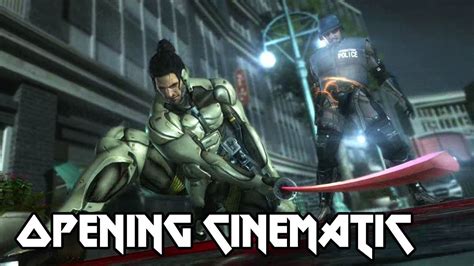 Metal Gear Rising Revengeance Jetstream Sam Opening Cinematic