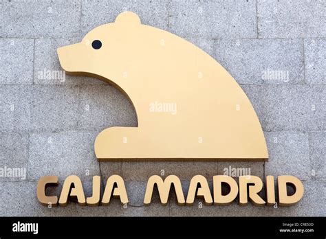 caja madrid bank  res stock photography  images alamy