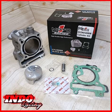 Jual Blok Seher Bore Up Xeon RC Xeon GT 125 Moto 1 Racing 58MM Shopee