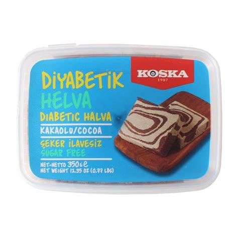 Koska Helva Diyabetik Kakaolu 350 Gr Helva Helva Tahin Pekmez