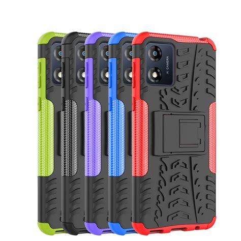 For Funda Motorola Moto E13 Case Motorola Moto E13 Cover Housing Shockproof Armor Silicone Pc