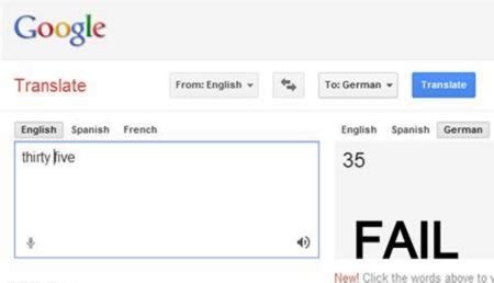 Humour Google Traduction