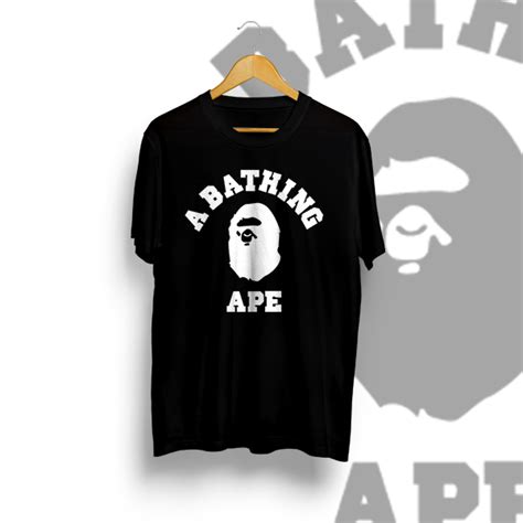 Bape A Bathing Ape Black T Shirt Mpcteehouse