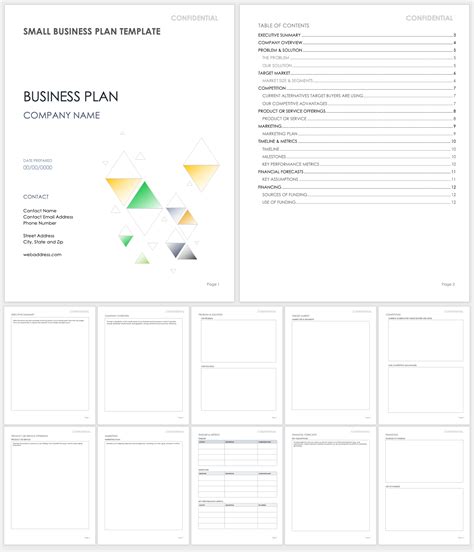 Free Small Business Plan Templates Smartsheet