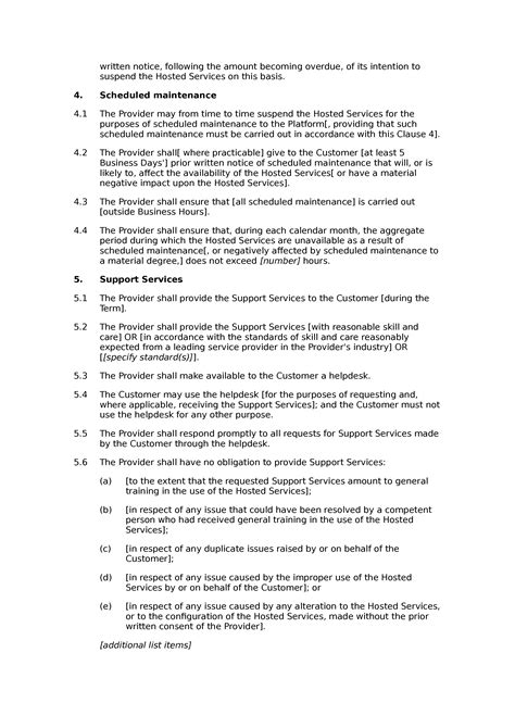 Saas Reseller Agreement Template PARAHYENA