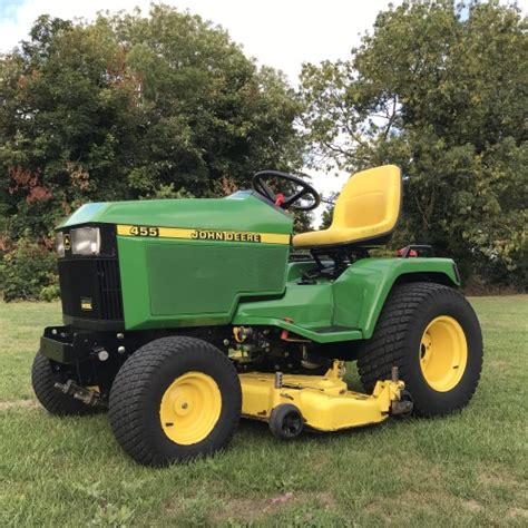 John Deere 455 Garden Tractor Diesel - Bertie Green