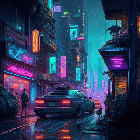 ArtStation - Cyberpunk Cityscape Pack | Artworks