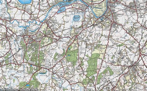 Historic Ordnance Survey Map of Claremont Park, 1920