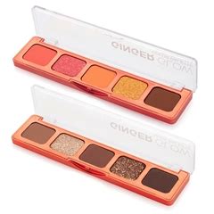 Kit Paletas De Sombras Ginger Glow Color E Nude Produtos Mais