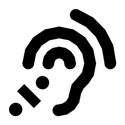 Aria Assistive Listening Vector Svg Icon Svg Repo