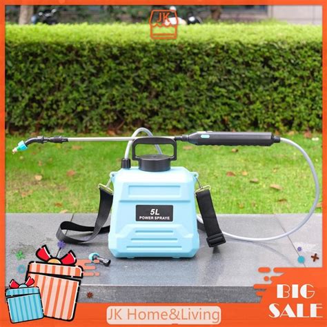 Gallon L Battery Powered Sprayer Electric Sprayer For Lawn Garden