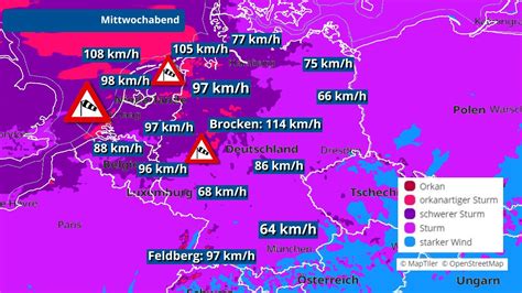 Unwetter Fahrplan Sturm Und Orkan Hier Trifft Der Doppel Orkan