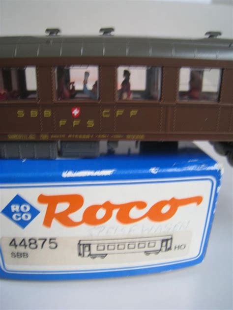 Roco Dr 4 25 SBB Speisewagen Mit Figuren Dunkelbraun 44875 Kaufen