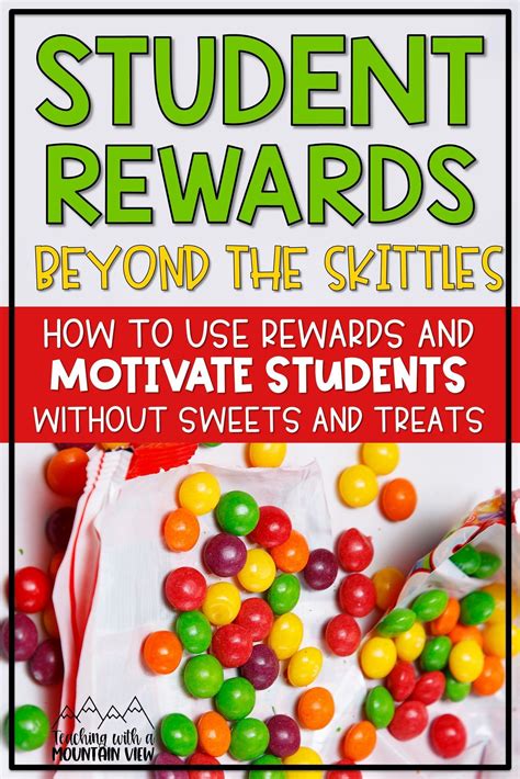 Student Rewards Beyond The Skittles Teaching With A Mountain View