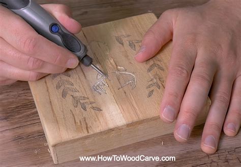 How To Wood Carve Power Carve With The Dremel Stylo In Dremel