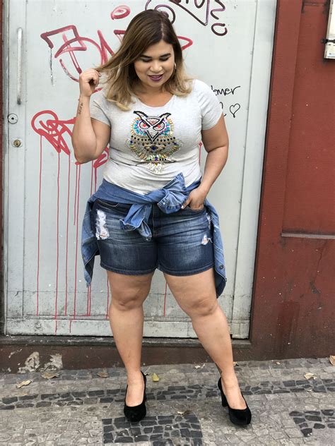 Pin De Garotas Fdp Em Moda Casual Plus Size