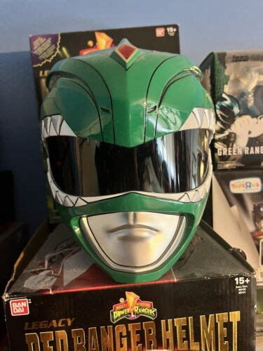 Signed Authentic Jdf Cosplay Green Ranger Power Rangers Helmet Ebay