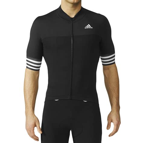 Adidas Performance Mens Adistar Short Sleeve Zipped Cycling Cycle