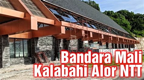 Bandara Mali Kalabahi Alor Ntt Youtube