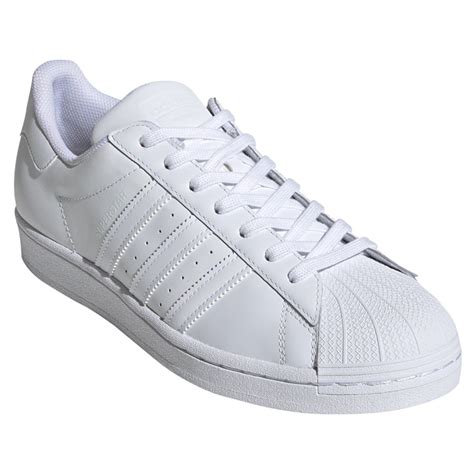 Tênis Couro Adidas Superstar Branco Free Lace