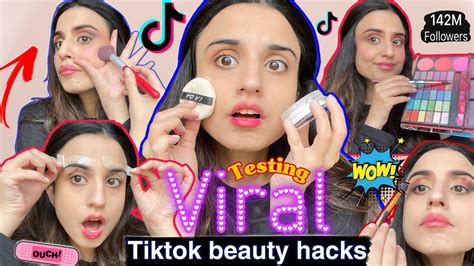 Trying Viral Tiktok Beauty Hacks Tiktok Beauty Hacks Every Girl Must