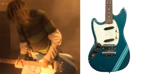 Guitarra De Kurt Cobain Em Smells Like Teen Spirit Vendida Por R