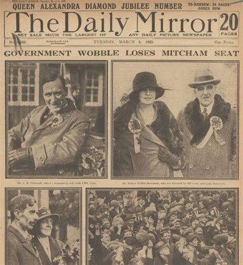 The British Newspaper Archive On Twitter Government Wobble Loses