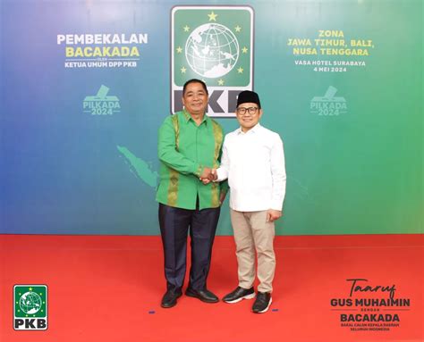 Paket AKUR Pose Bareng Cak Imin Usai Pembekalan Bacakada DPP PKB