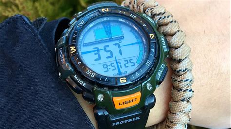 CASIO PROTREK PATHFINDER PRG 40 3VDR REVIEW TACTICAL OUTDOOR WATCH