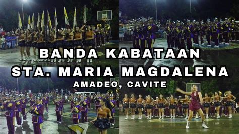 Bungahan Fiesta Banda Kabataan Sta Maria Magdalena Amadeo